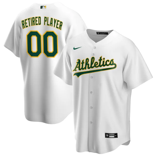 Men's Nike Kelly Green Oakland Athletics Road Cooperstown