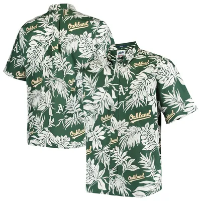 Oakland Athletics Reyn Spooner Aloha Button-Down Shirt - Green