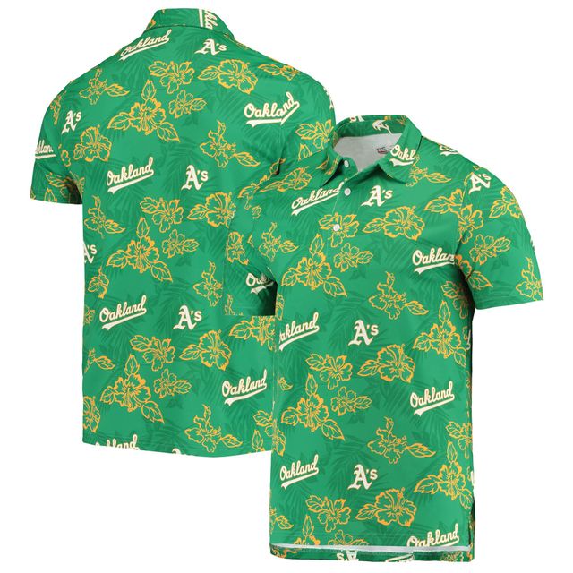 Polo Oakland Athletics Performance Reyn Spooner pour homme vert