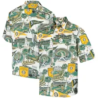 Reyn Spooner Men's Reyn Spooner Green Oakland Athletics