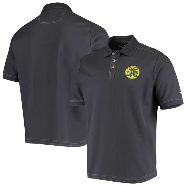 Men's Levelwear Green Oakland Athletics Sector Core Polo Size: Small