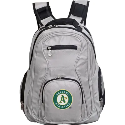 Oakland Athletics MOJO Backpack Laptop - Gray