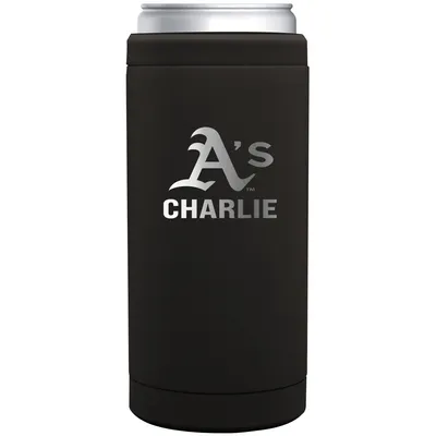 Oakland Athletics 12oz. Personalized Stainless Steel Slim Can Cooler