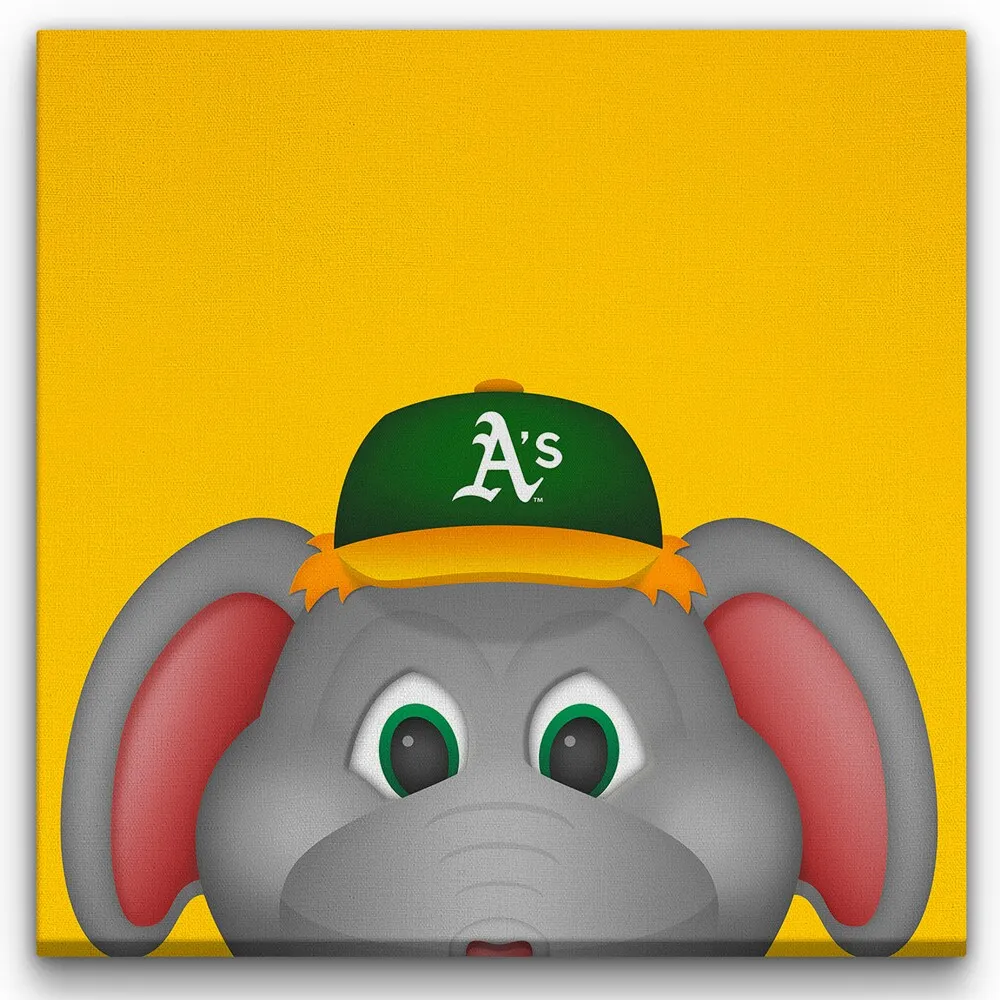 Oakland Athletics 14 Plush Mascot