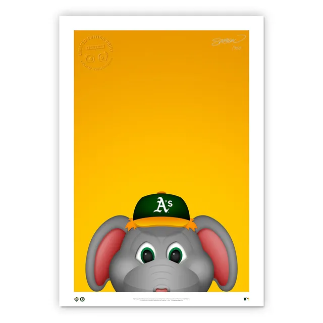 Lids Oakland Athletics 12'' x 16'' Personalized Team Jersey Print