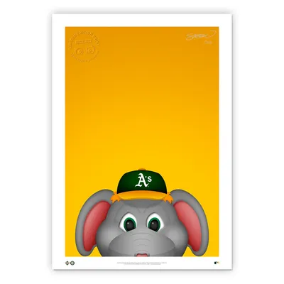 Oakland Athletics Elephant Mascot Rug