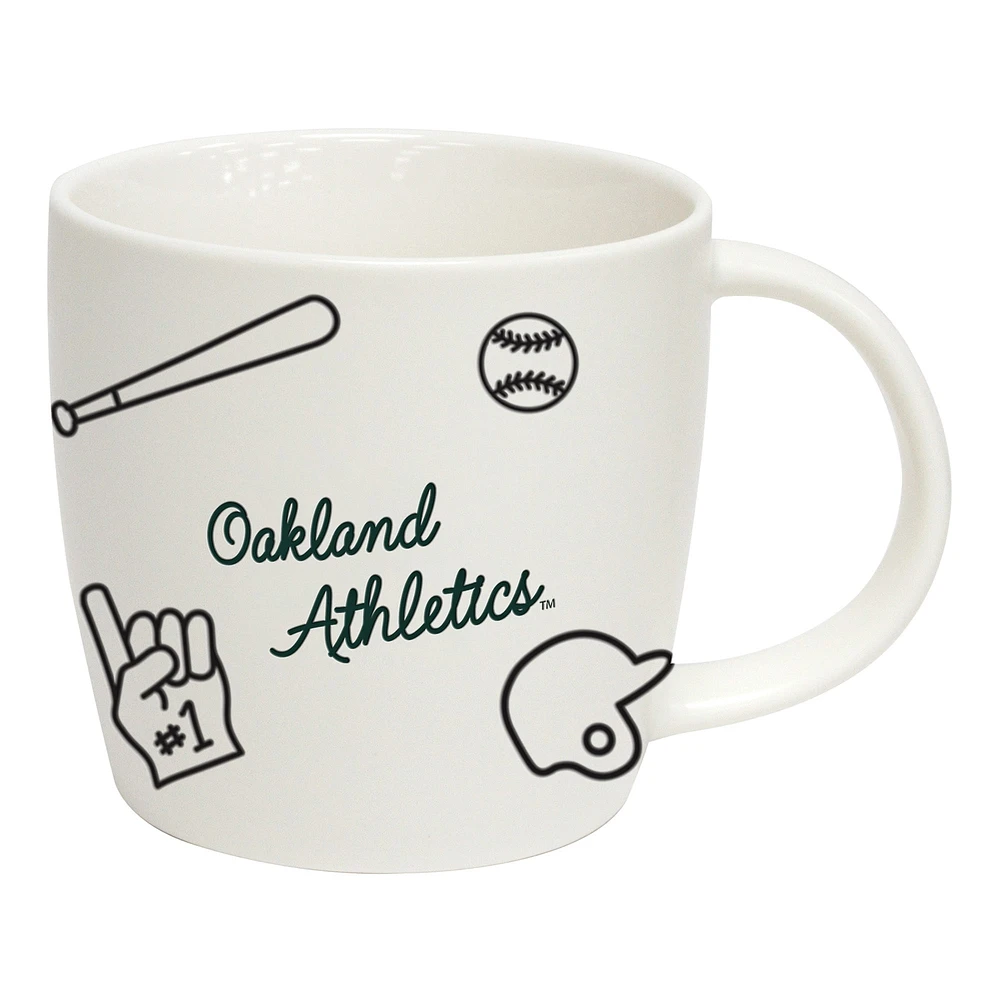 Oakland Athlétisme 18oz. Tasse de meneur de jeu