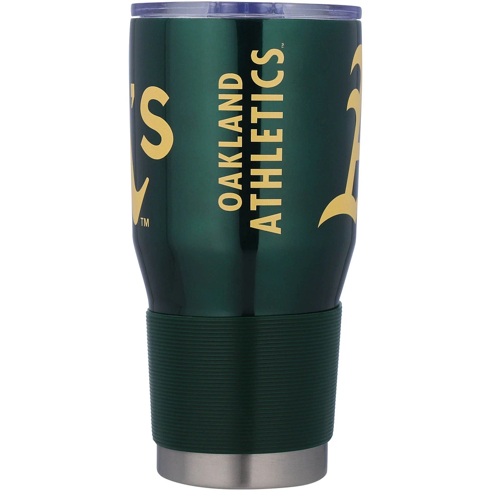 Verre à vin en acier inoxydable de 30 oz des Oakland Athletics