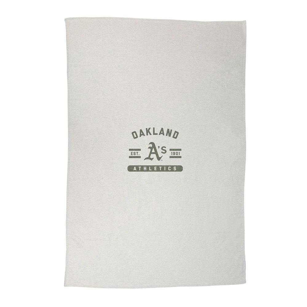 Oakland Athletics 54'' x 84'' Sweatshirt Blanket