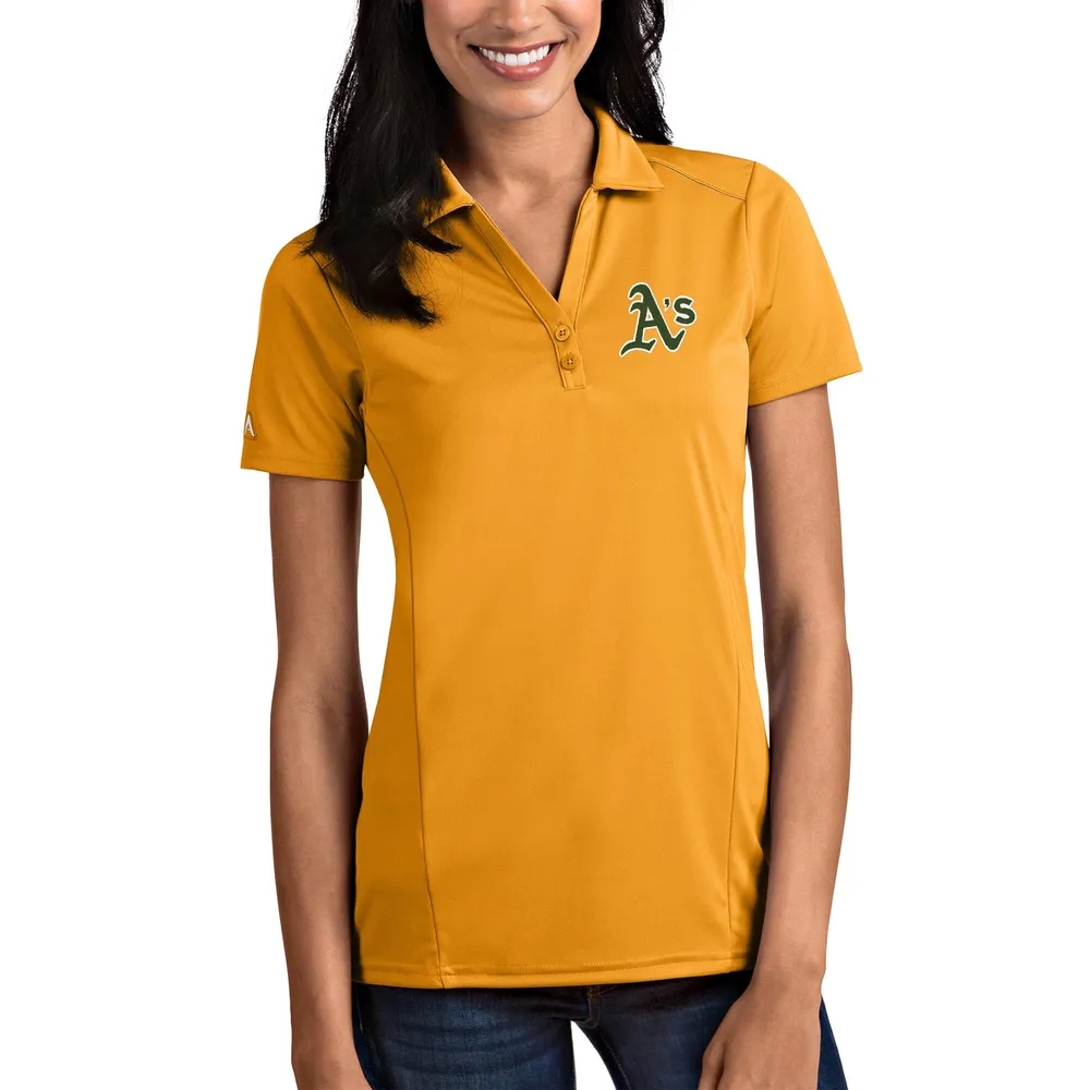 Antigua Oakland Athletics Women's Long Sleeve Dress Shirt