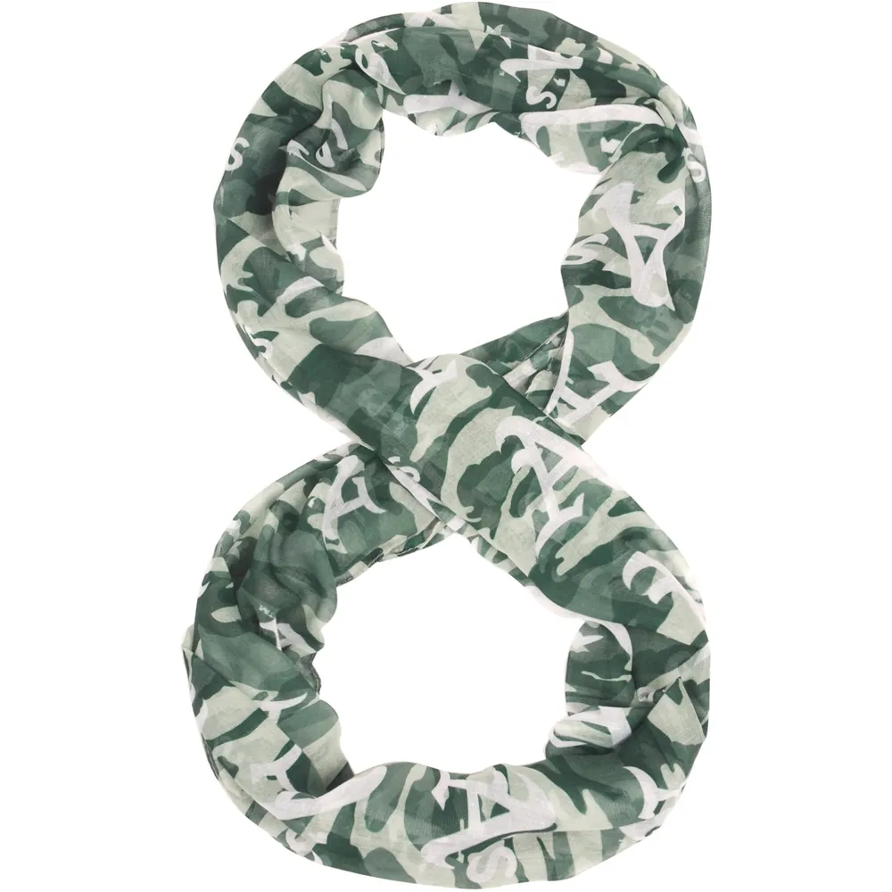 Oakland Athletics Camo Infinity Scarf