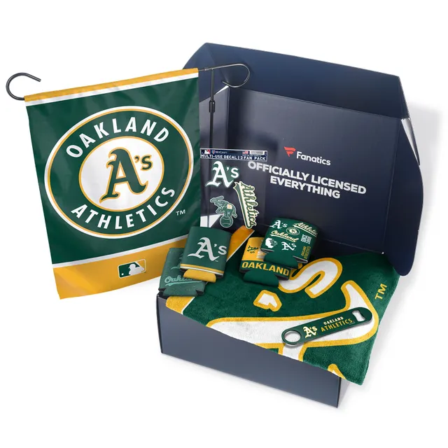 Men's Fanatics Branded Green Oakland Athletics Team Twill Full-Zip Hoodie  Jacket