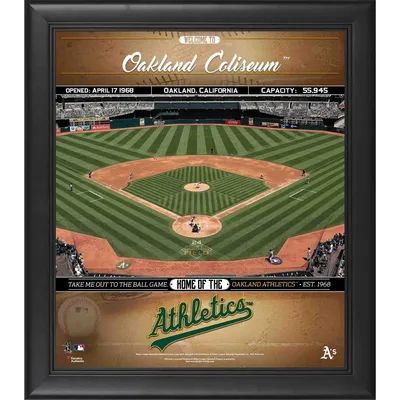 Lids Mark Canha Oakland Athletics Fanatics Authentic Framed 15 x