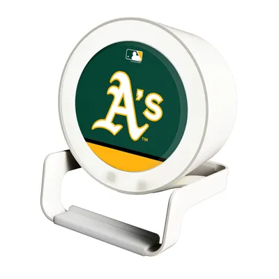 Oakland Athletics Night Light Wireless Charger And Bluetooth Speaker