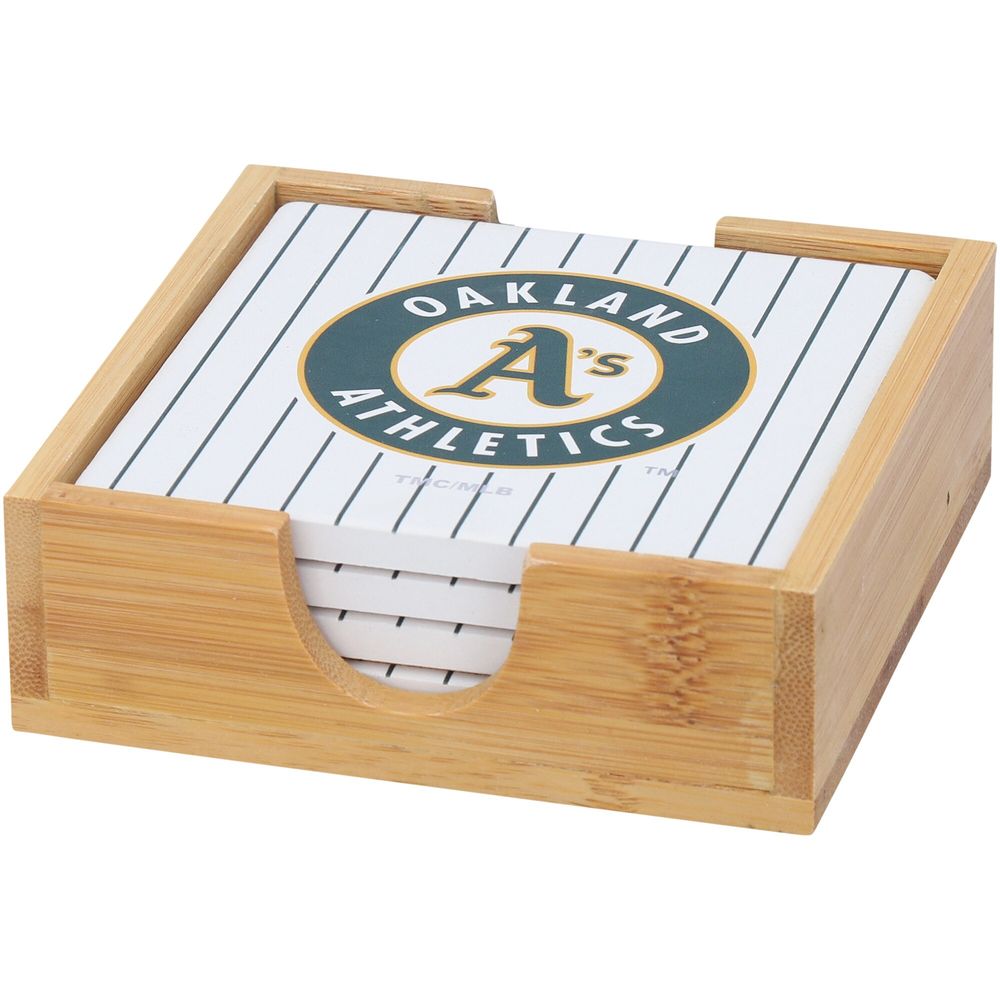 Oakland Athletics Team Uniform Coaster Set