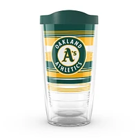 Tervis Oakland Athlétisme 16oz. Gobelet classique à rayures Hype