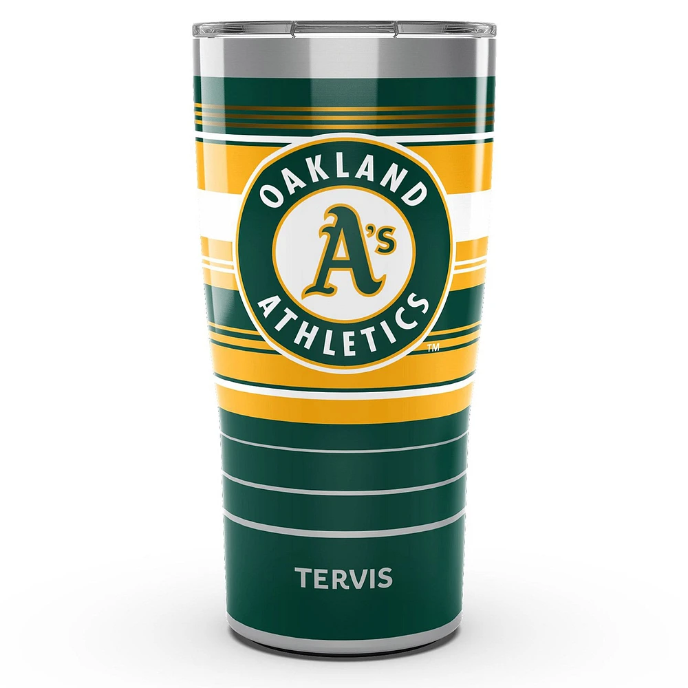 Tervis Oakland Athletics 20oz. Hype Stripe Stainless Steel Tumbler