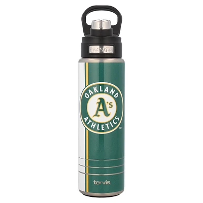 Bouteille à large ouverture de 24 oz de Tervis Oakland Athletics Final Score