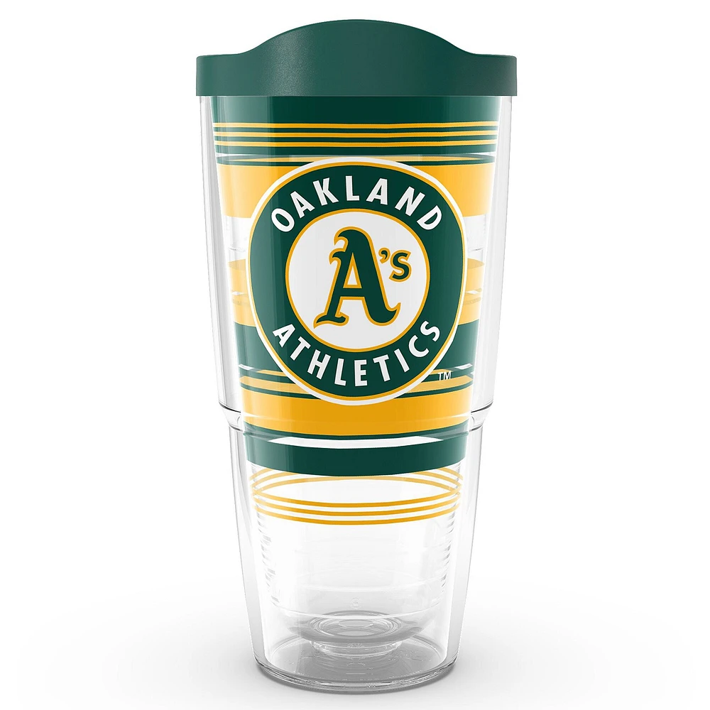 Tervis Oakland Athlétisme 24 oz. Gobelet classique à rayures Hype