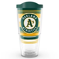 Tervis Oakland Athlétisme 24 oz. Gobelet classique à rayures Hype