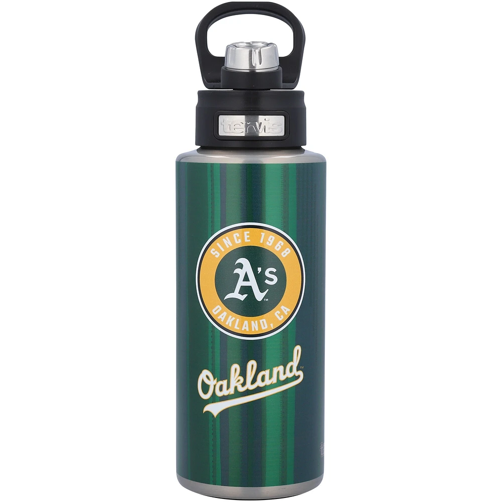 Bouteille d'eau à large goulot de 32 oz des Oakland Athletics de Tervis