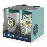 Tervis Oakland Athletics Four-Pack 16oz. Classic Tumbler Set