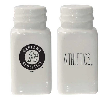 The Memory Company Oakland Athletics Farmhouse Salt & Pepper Shaker Set