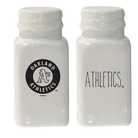 The Memory Company Oakland Athletics Farmhouse Salt & Pepper Shaker Set