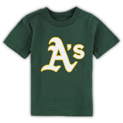 Oakland Athletics Toddler Team Crew Primary Logo T-Shirt - Green