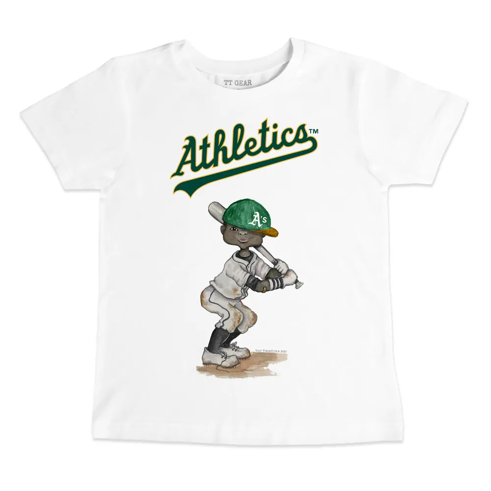 Lids Oakland Athletics Tiny Turnip Toddler James T-Shirt - White