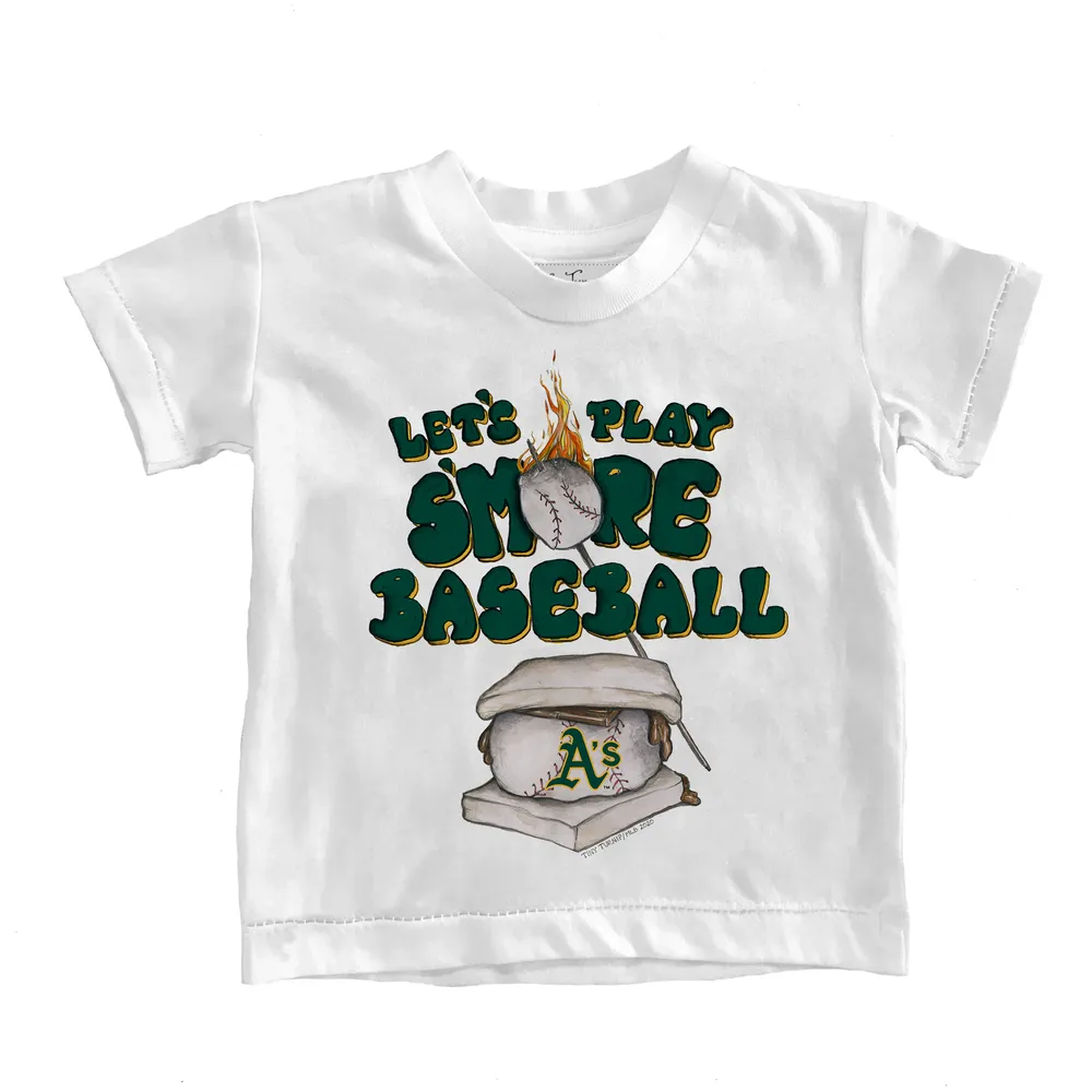 Lids Oakland Athletics Tiny Turnip Women's Bubbles T-Shirt - White