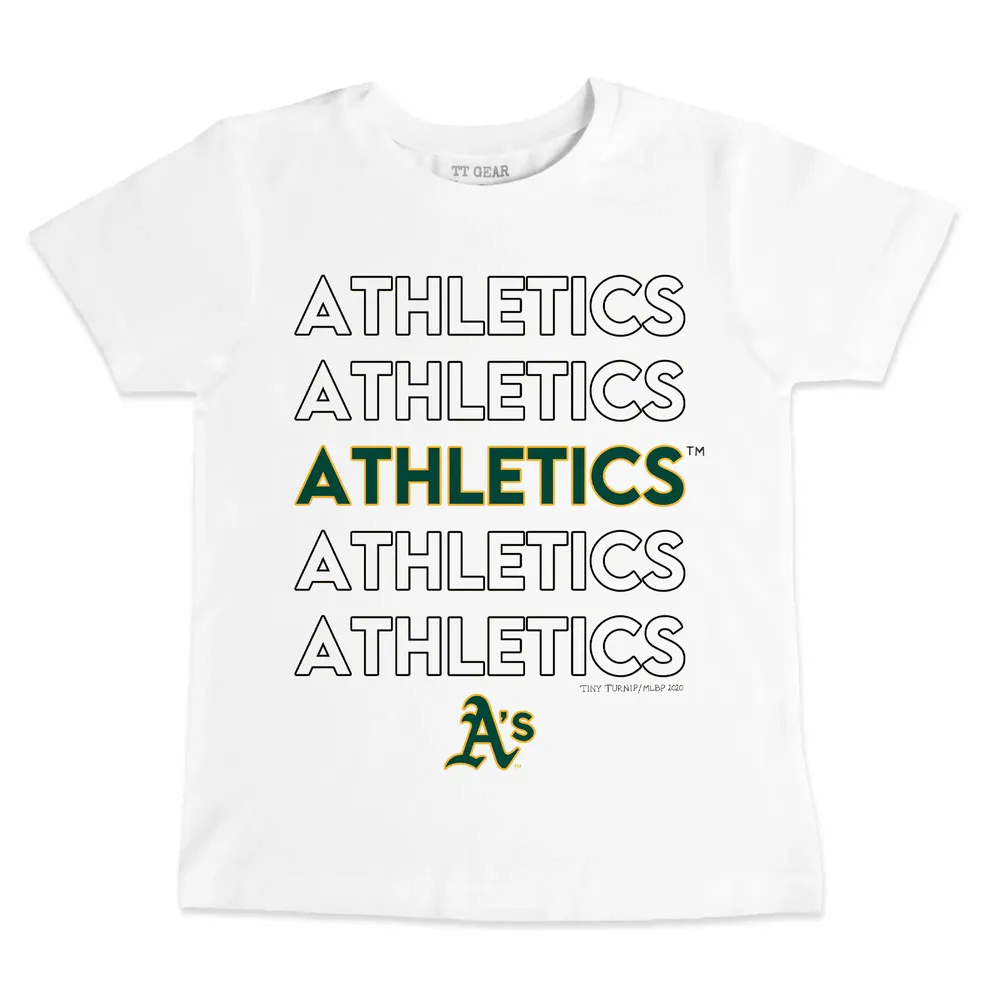 Lids Oakland Athletics Tiny Turnip Women's Fastball T-Shirt