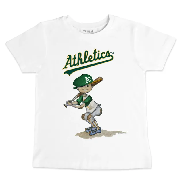 Lids Oakland Athletics Tiny Turnip Women's Slugger T-Shirt - White