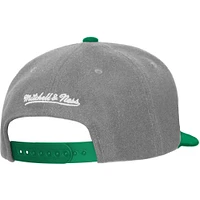 Casquette ajustable unisexe Mitchell & Ness grise Oakland Athletics Basic Coop Pro