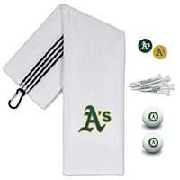 WinCraft Oakland Athletics Coffret cadeau de golf