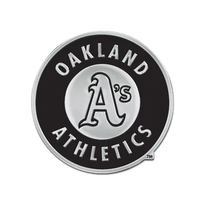 Oakland Athletics WinCraft Team Chrome Car Emblem