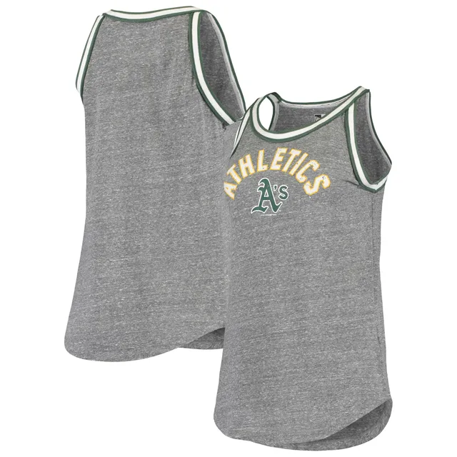 5th & Ocean by New Era Oakland Athletics Women's Green Tee Dress