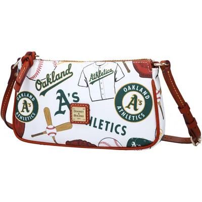Oakland Athletics Dooney & Bourke Women's Gameday Lexi Crossbody with Small Coin Case