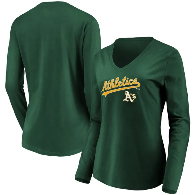 Women's Oakland Athletics Fanatics Branded Green Rooted in