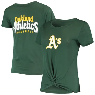 Lids Oakland Athletics Touch Women's Baseball 3/4-Sleeve T-Shirt - White