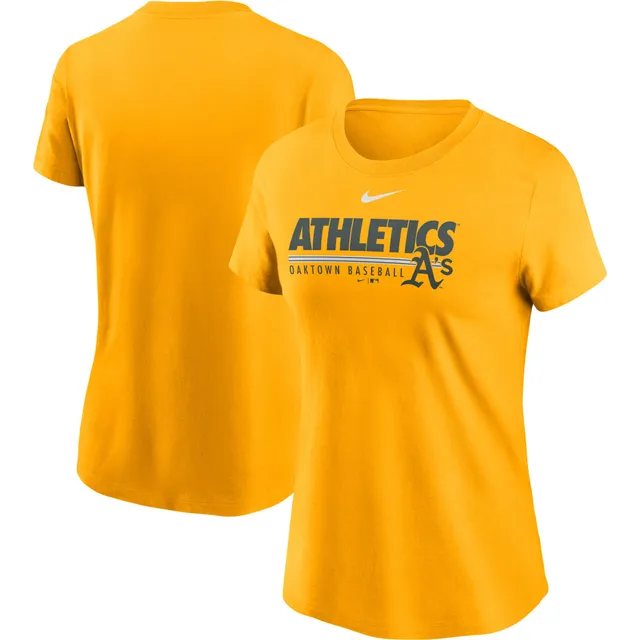 Lids Oakland Athletics 5th & Ocean by New Era Women's Foil V-Neck T-Shirt -  Camo