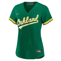 Youth Nike Kelly Green Oakland Athletics Alternate Replica Team Jersey