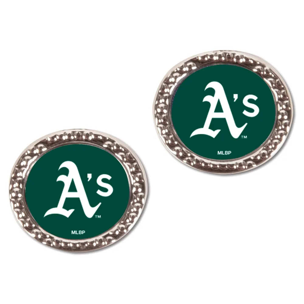 Oakland Athletics WinCraft Women's Round Post Earrings