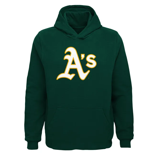 Majestic Men's Kelly Green Oakland Athletics Utility Pullover