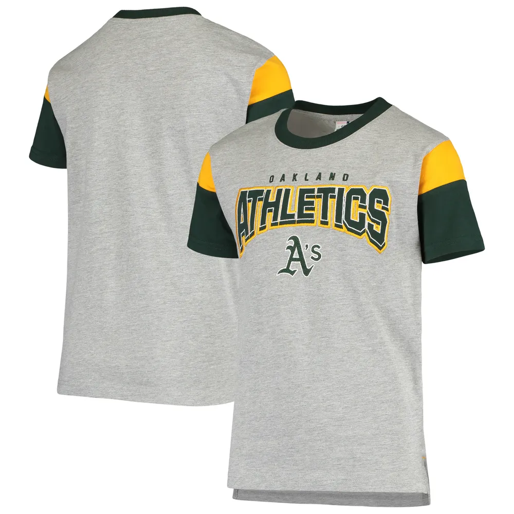 Lids Oakland Athletics Youth Winner Too Short T-Shirt - Heathered Gray