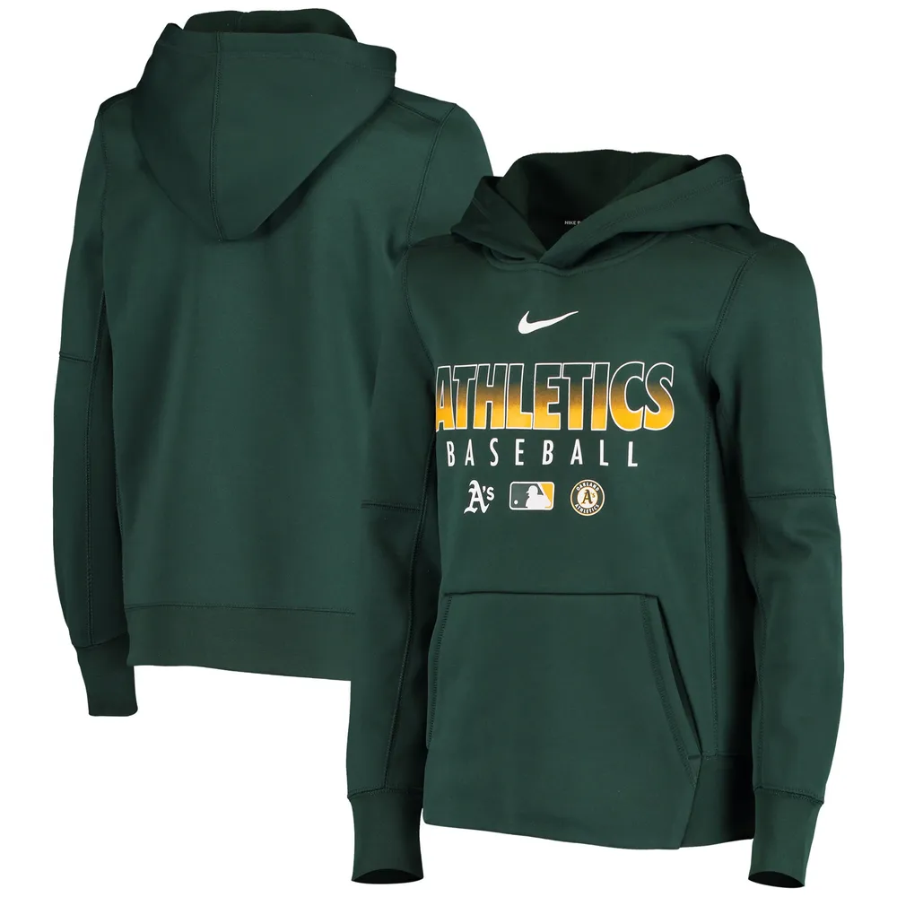 Lids Oakland Athletics Youth Team Primary Logo Pullover Hoodie