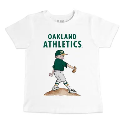 Lids Oakland Athletics Tiny Turnip Youth James T-Shirt - White