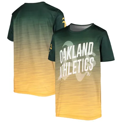 Youth Green Oakland Athletics Blitz Ball T-Shirt