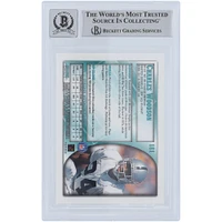 Charles Woodson Oakland Raiders Autographed 1998 Bowman Chrome #181 Beckett Fanatics Witnessed Authenticated 9/10 Rookie Card