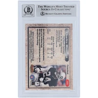 Charles Woodson Oakland Raiders Autographed 1998 Bowman's Best #101 Beckett Fanatics Witnessed Authenticated 10 Rookie Card